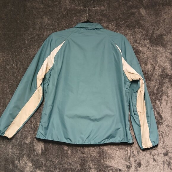 Nike Womens M Running Blue Windbreaker 1/2 Zip Vented Mesh Interior (56323) - Picture 5 of 7
